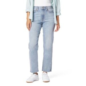 Signature by Levi Strauss & Co. Women's Heritage High Rise Straight Jeans